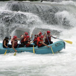 White water rafting at Mica Mountain Lodge